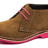 Veldskoen Heritage 'Hadeda' (Suola Fucsia)