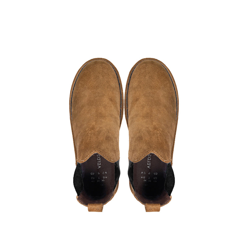 Veldskoen 'Safari' Chelsea Boot (Suola Nera)