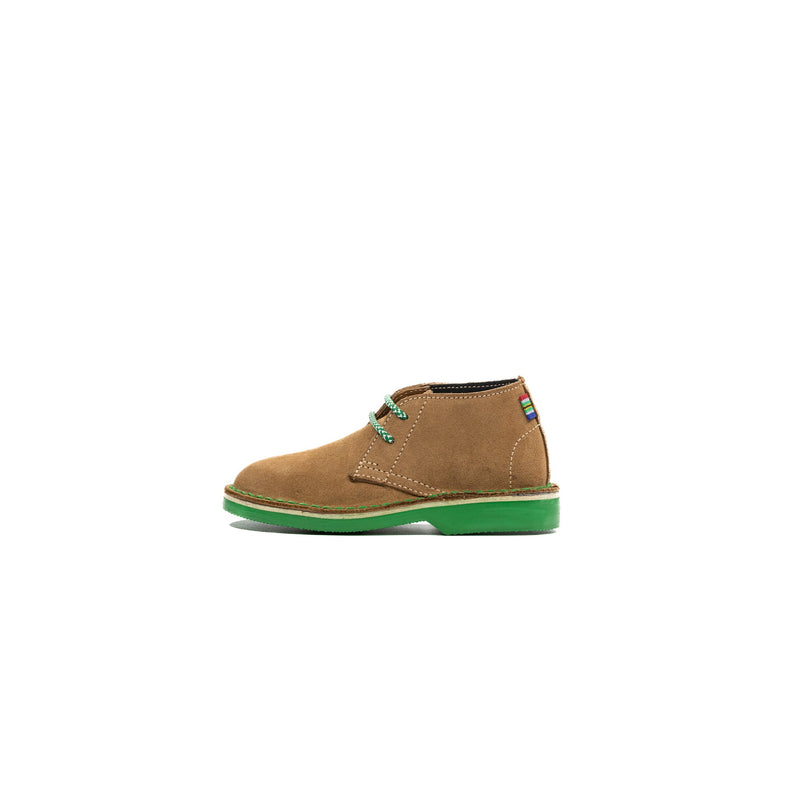 Veldskoen Kids 'Cooper il Coccodrillo' (Suola Verde)