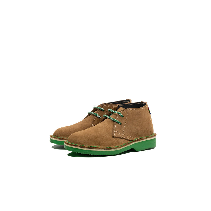 Veldskoen Kids 'Cooper il Coccodrillo' (Suola Verde)